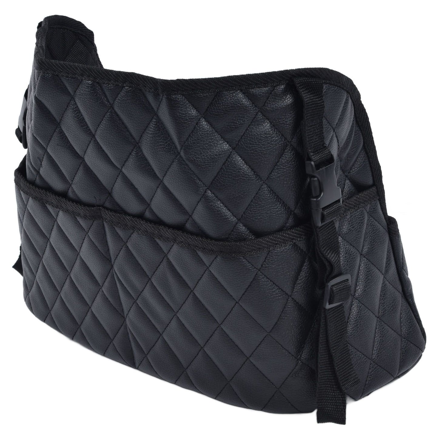 Rhombus Hanging Car Net Pocket Large Capacity Car Storage Bag Seat Bag Net Bag for Home Car - view 7