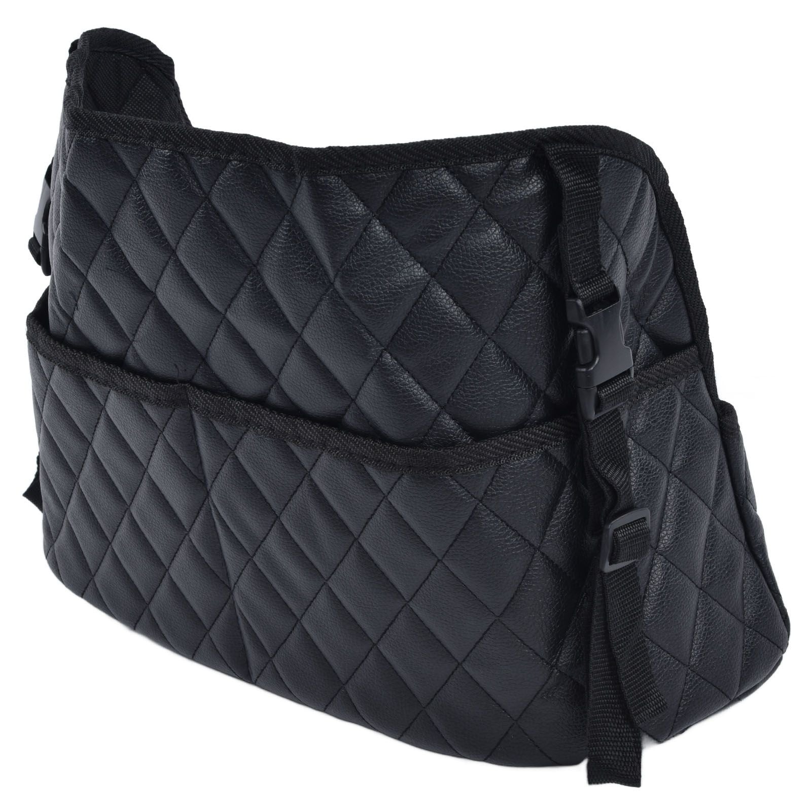 Rhombus Hanging Car Net Pocket Large Capacity Car Storage Bag Seat Bag Net Bag for Home Car - view 7