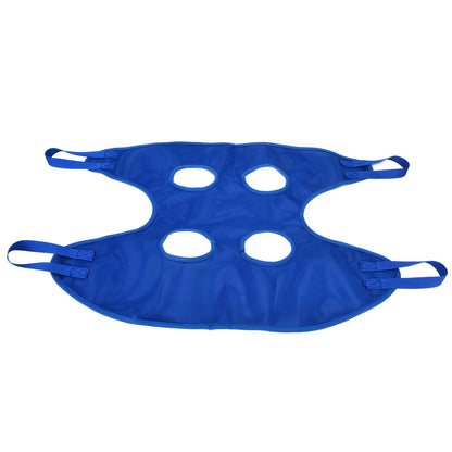Dog Grooming Sling Multifunctional Pet Grooming Hammock Helper for Bathing Washing Grooming and Trimming NailBlue S - view 4