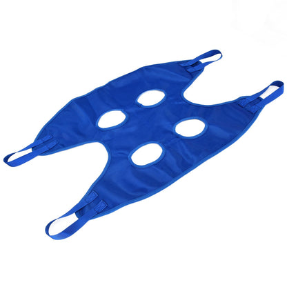 Dog Grooming Sling Multifunctional Pet Grooming Hammock Helper for Bathing Washing Grooming and Trimming NailBlue S - view 6