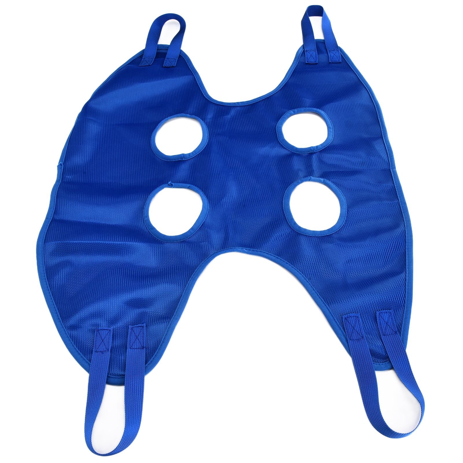 Dog Grooming Sling Multifunctional Pet Grooming Hammock Helper for Bathing Washing Grooming and Trimming NailBlue M - view 5