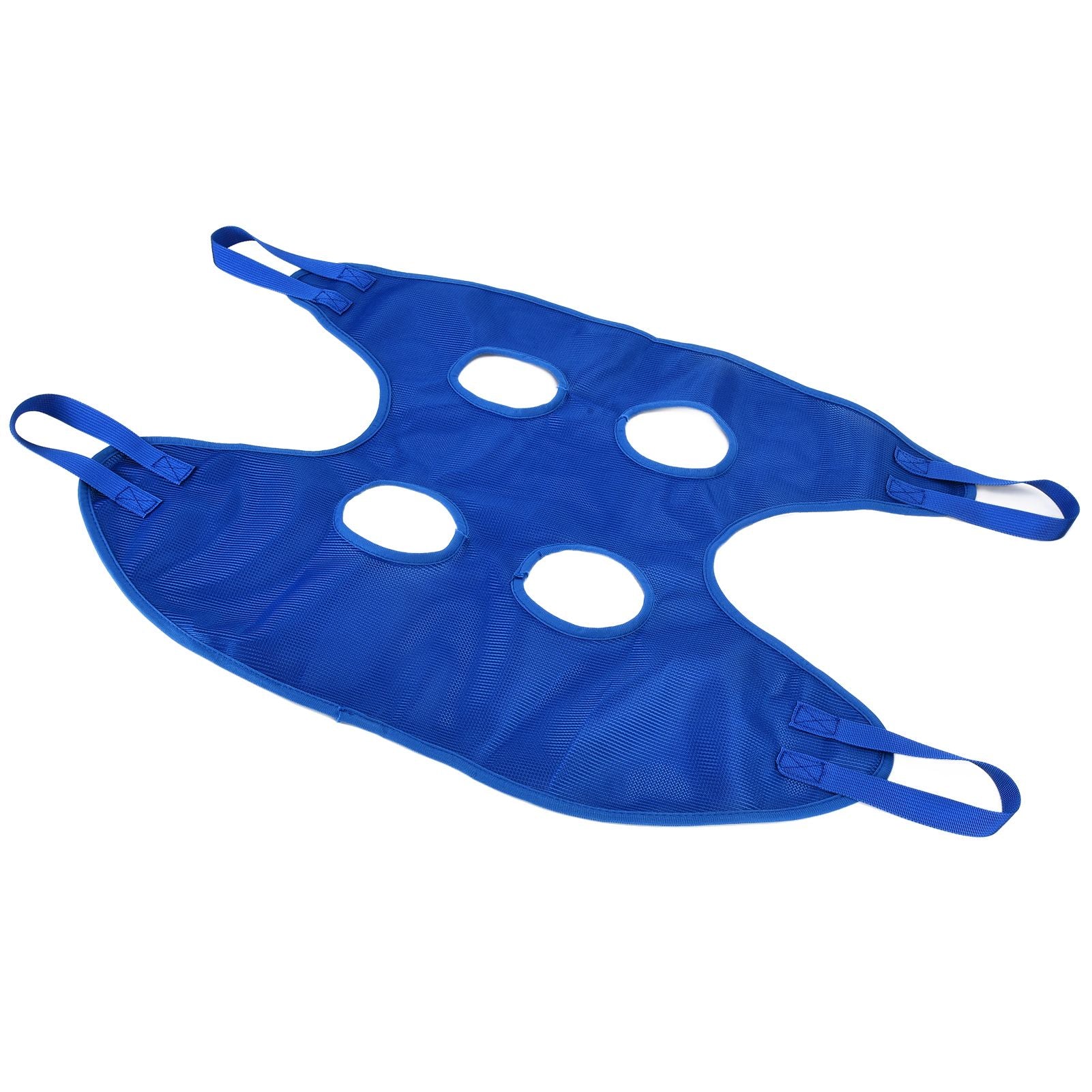 Dog Grooming Sling Multifunctional Pet Grooming Hammock Helper for Bathing Washing Grooming and Trimming NailBlue L - view 3