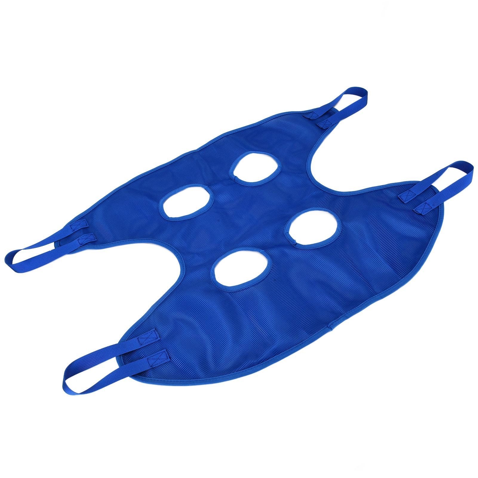 Dog Grooming Sling Multifunctional Pet Grooming Hammock Helper for Bathing Washing Grooming and Trimming NailBlue L - view 7