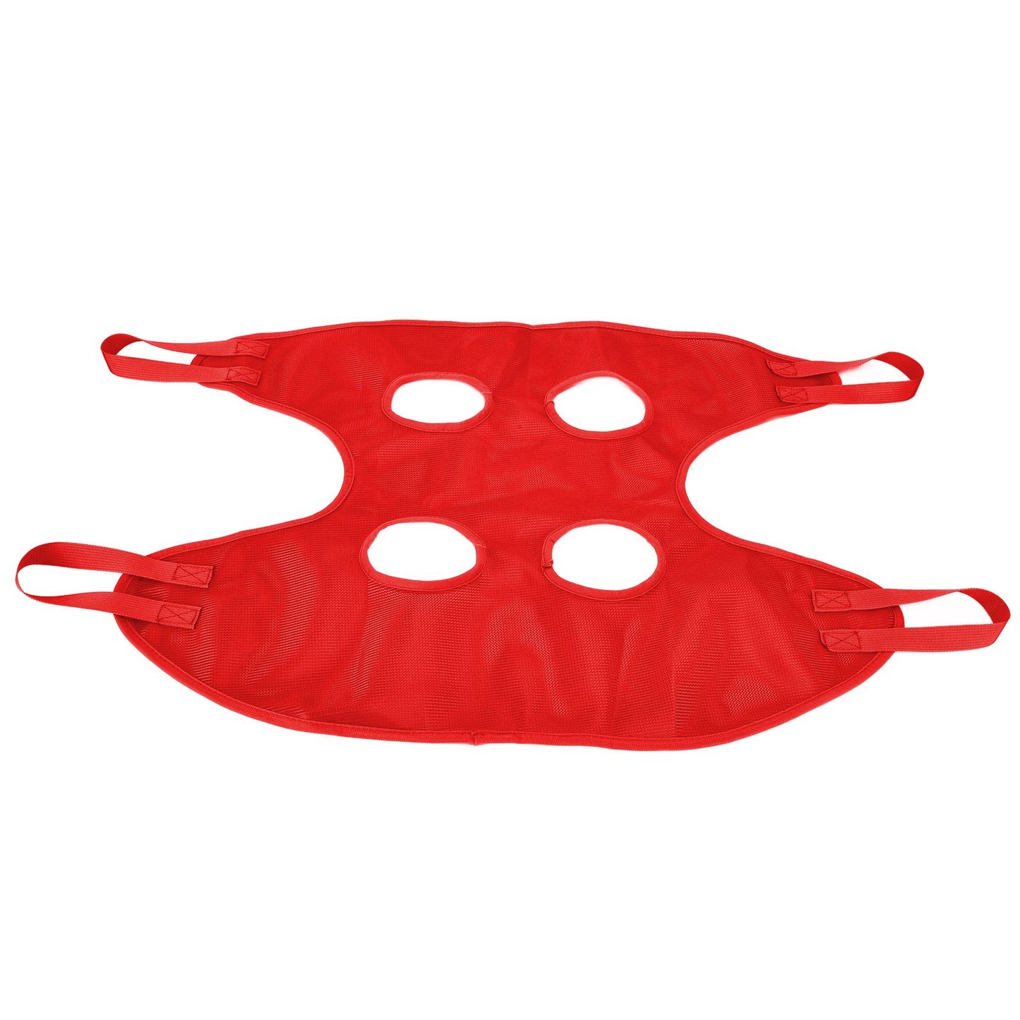 Dog Grooming Sling Multifunctional Pet Grooming Hammock Helper for Bathing Washing Grooming and Trimming NailRed S - view 4