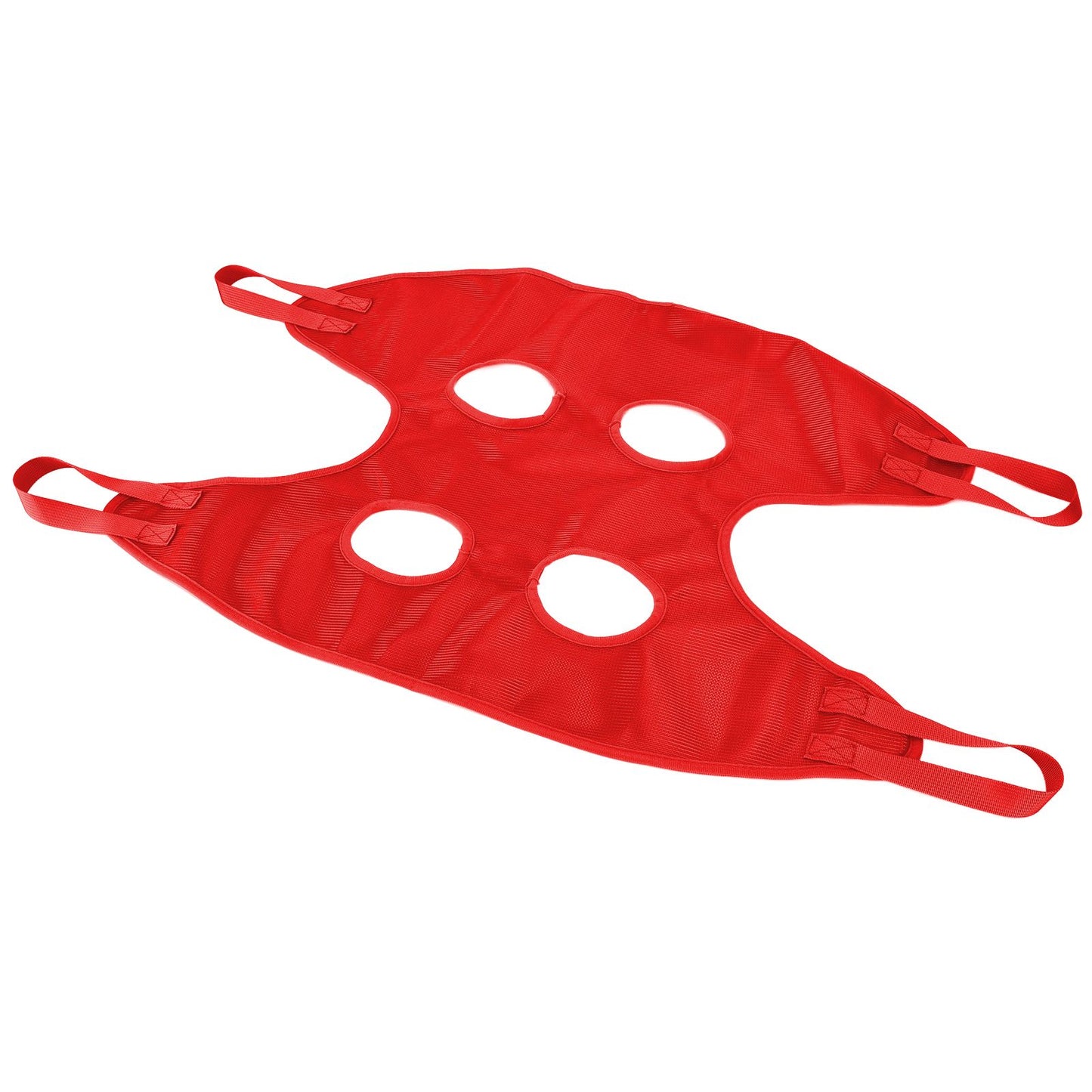 Dog Grooming Sling Multifunctional Pet Grooming Hammock Helper for Bathing Washing Grooming and Trimming NailRed S - view 8