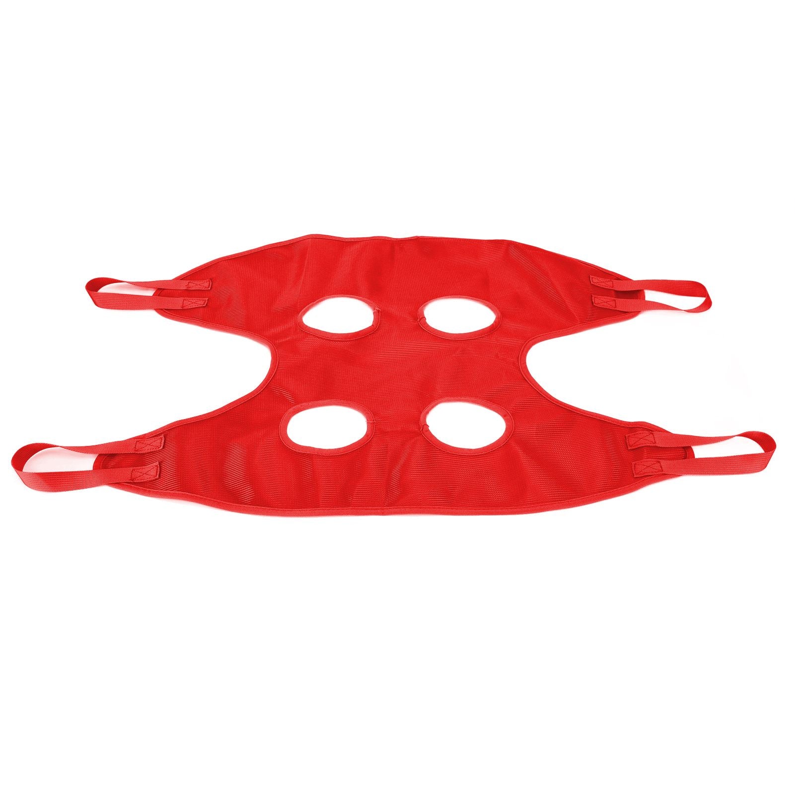 Dog Grooming Sling Multifunctional Pet Grooming Hammock Helper for Bathing Washing Grooming and Trimming NailRed M - view 2