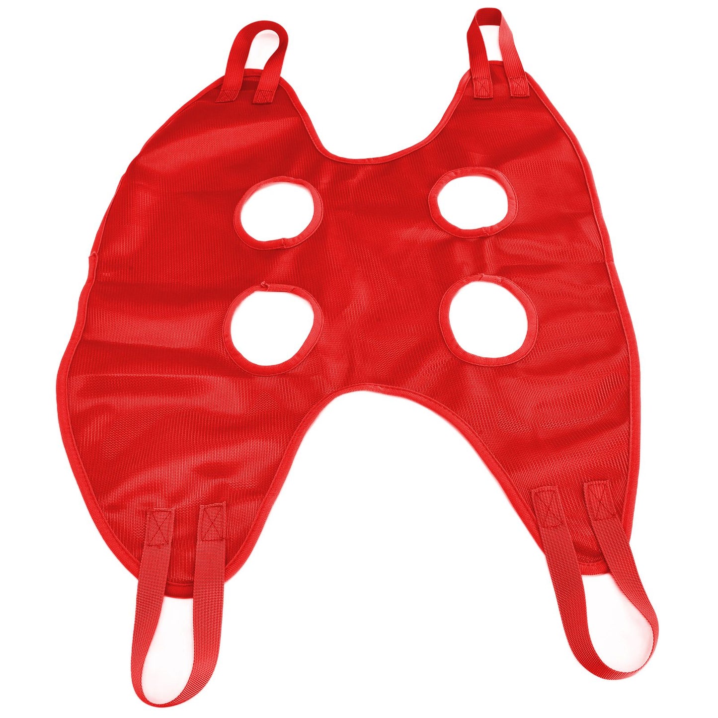 Dog Grooming Sling Multifunctional Pet Grooming Hammock Helper for Bathing Washing Grooming and Trimming NailRed M - view 5
