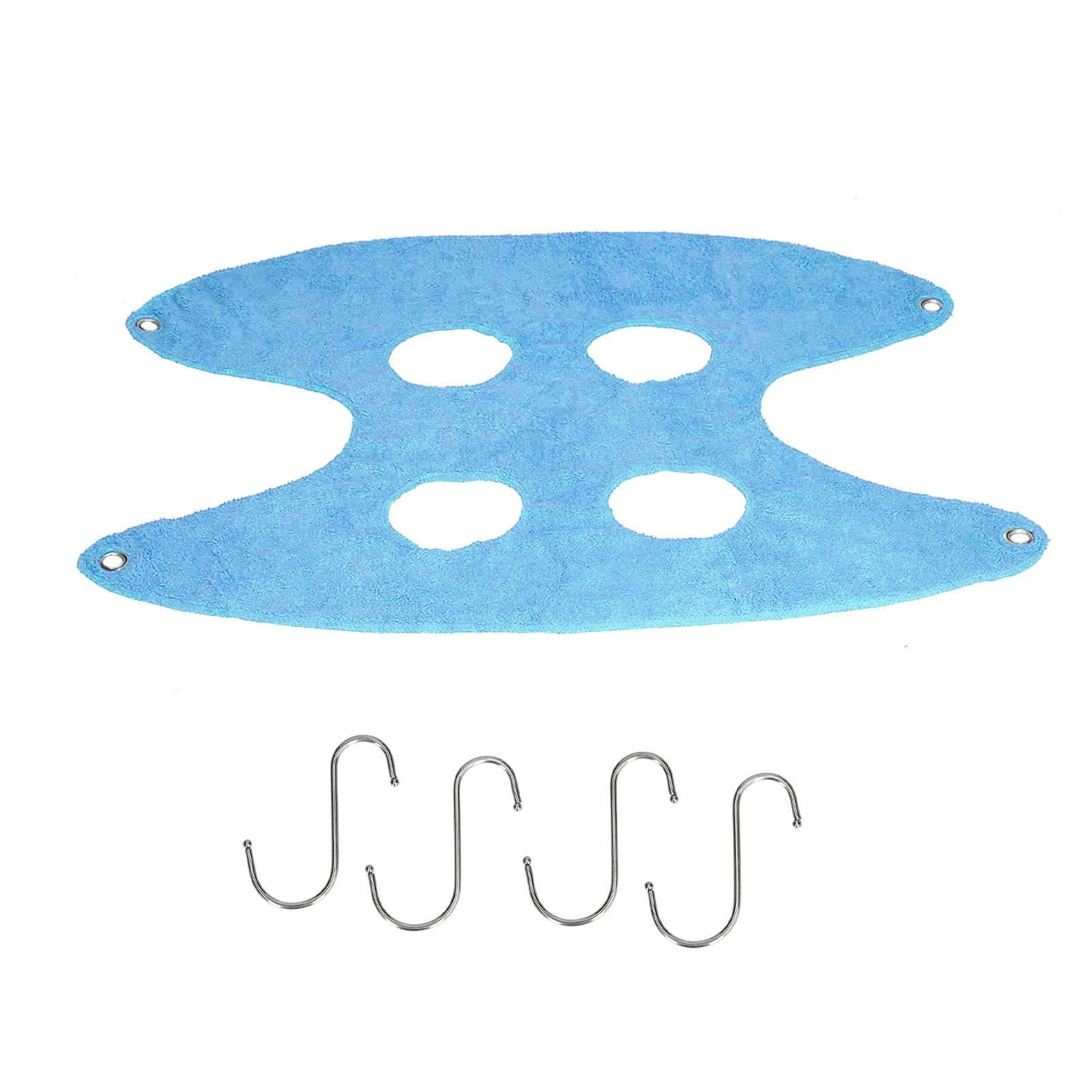 Pet Grooming Sling Dog Grooming Sling Hammock Helper for Bathing Washing Nail ClippingS Blue - view 9