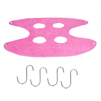 Pet Grooming Sling Dog Grooming Sling Hammock Helper for Bathing Washing Nail ClippingM Rose Red - view 5
