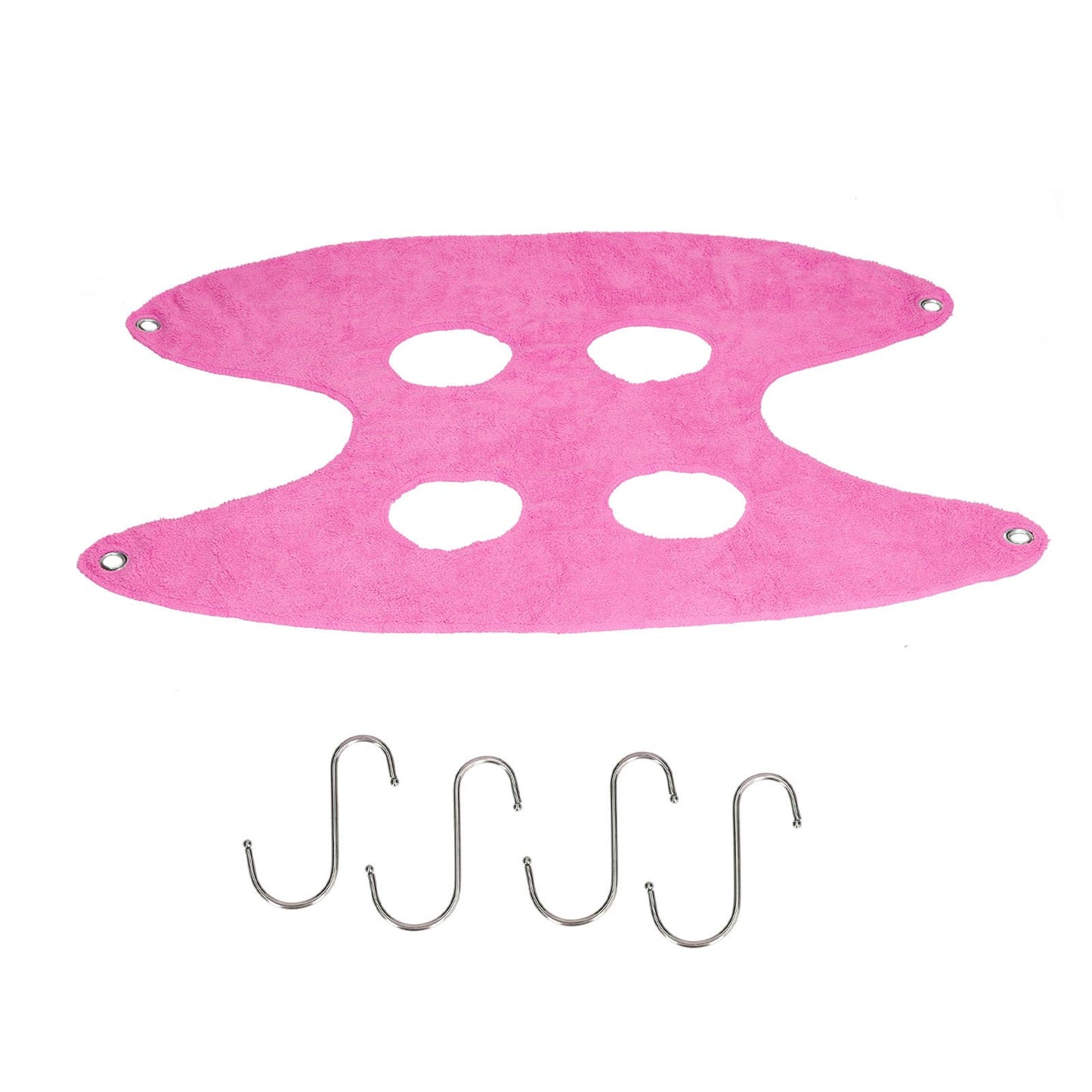 Pet Grooming Sling Dog Grooming Sling Hammock Helper for Bathing Washing Nail ClippingM Rose Red - view 9