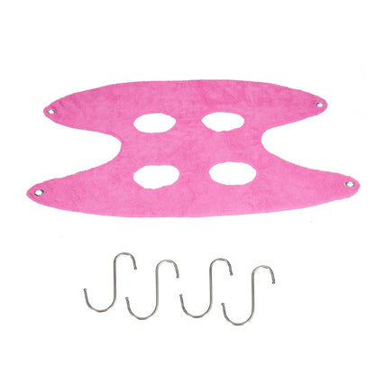 Pet Grooming Sling Dog Grooming Sling Hammock Helper for Bathing Washing Nail ClippingM Rose Red - view 9
