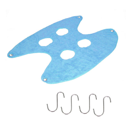 Pet Grooming Sling Dog Grooming Sling Hammock Helper for Bathing Washing Nail ClippingM Blue - view 6