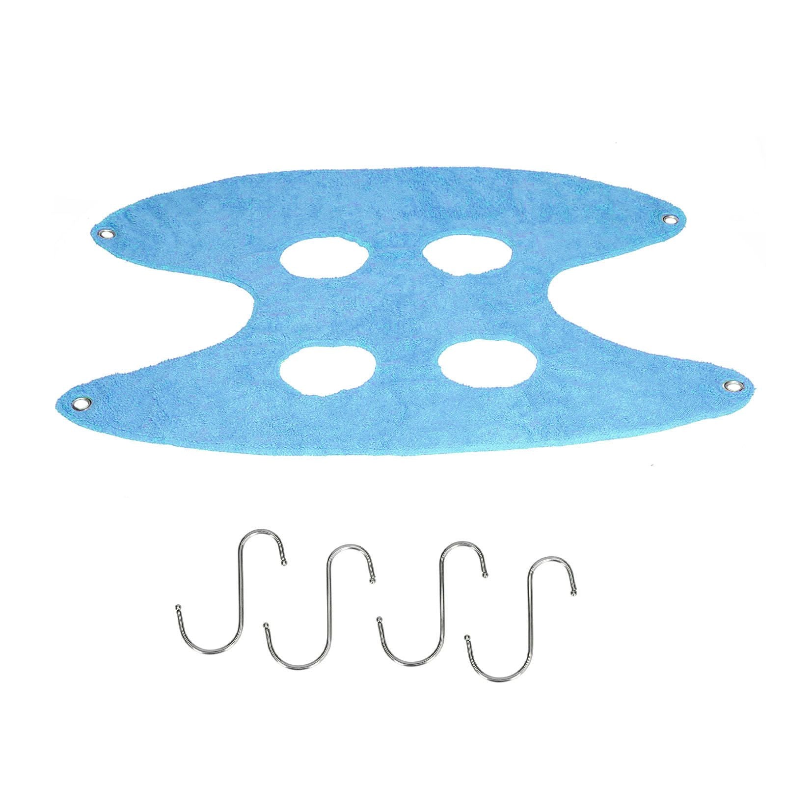 Pet Grooming Sling Dog Grooming Sling Hammock Helper for Bathing Washing Nail ClippingM Blue - view 9