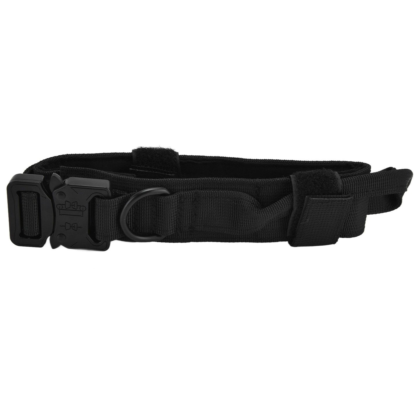Traction Dog Collar with Buckle Nylon Iron Training Hunting Collar Pet Accessory for OutdoorBlack XL - view 6