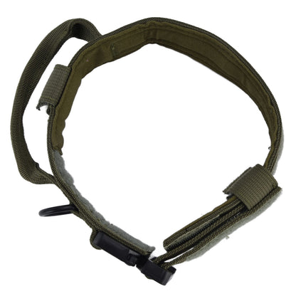 Traction Dog Collar with Buckle Nylon Iron Training Hunting Collar Pet Accessory for OutdoorGreen M - view 3