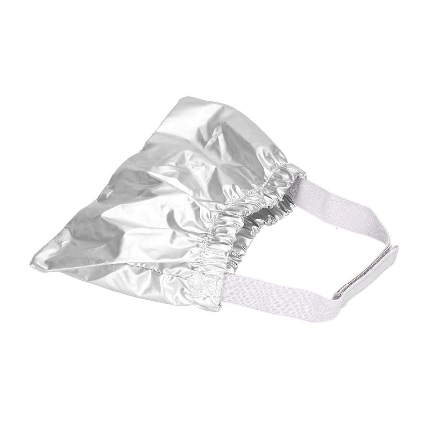 Cat Bathing Hat Waterproof Anti Ear Adjustable Breathable Polyester Pet Shower Hat for DogsSilver M - view 2