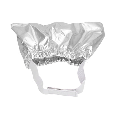 Cat Bathing Hat Waterproof Anti Ear Adjustable Breathable Polyester Pet Shower Hat for DogsSilver M - view 4