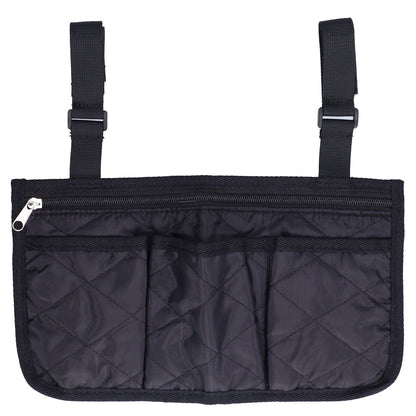 Wheelchair Side Bags Large Capacity Beautiful Practical Armrest Side Storage Bag for Mobile Scooters Strollers