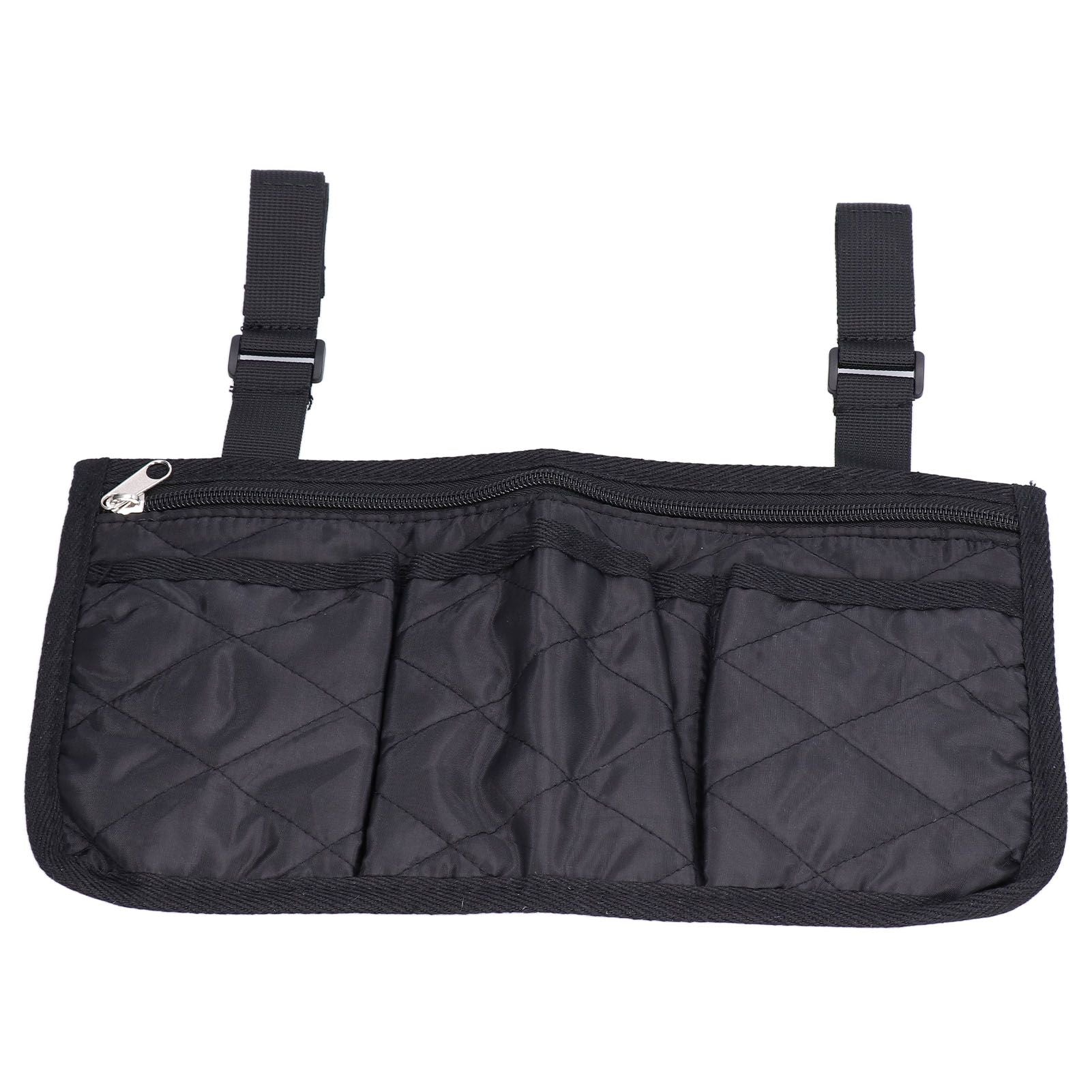 Wheelchair Side Bags Large Capacity Beautiful Practical Armrest Side Storage Bag for Mobile Scooters Strollers - view 5