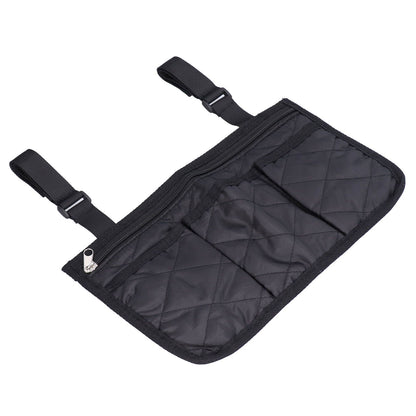 Wheelchair Side Bags Large Capacity Beautiful Practical Armrest Side Storage Bag for Mobile Scooters Strollers - view 10