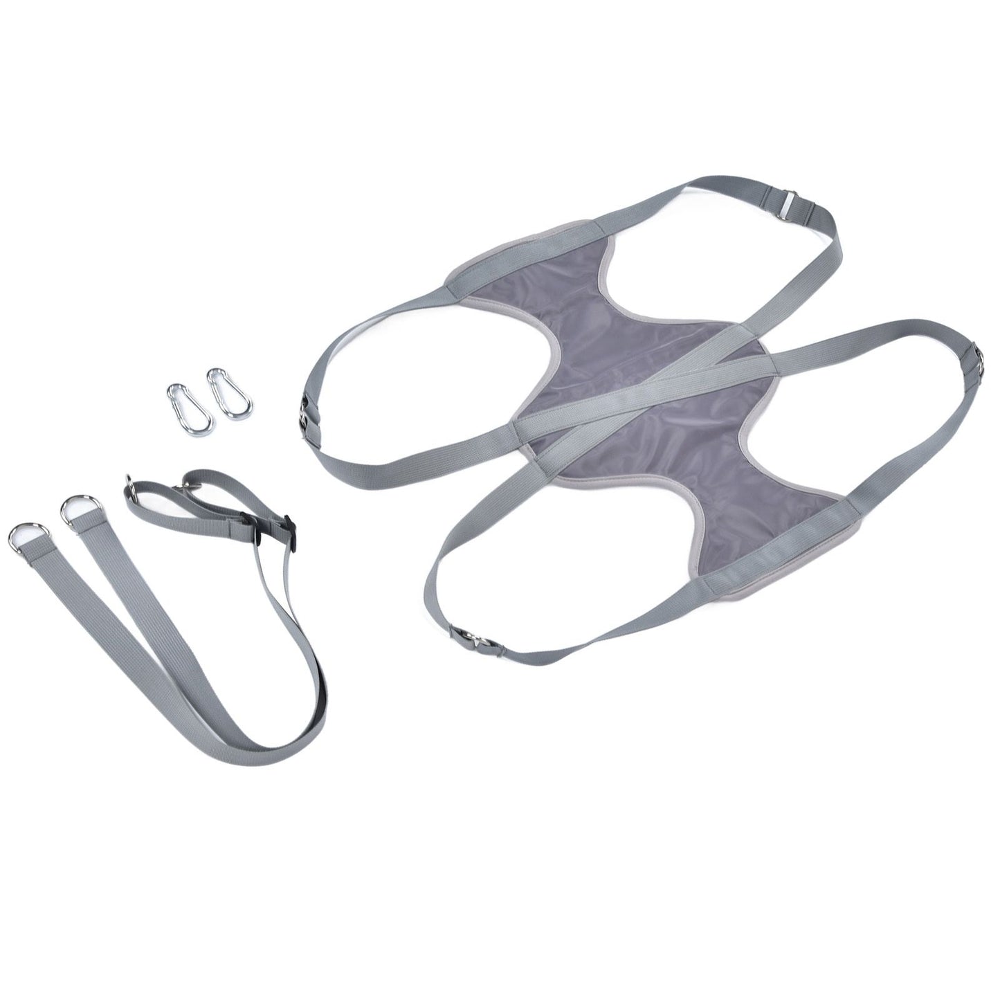 Pet Grooming Hammock Breathable Soft M Size Hammock Restraint Bag for Dogs Cats Nail Clipper Bathing Teeth Ears CleaningGray - view 2