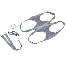 Pet Grooming Hammock Breathable Soft M Size Hammock Restraint Bag for Dogs Cats Nail Clipper Bathing Teeth Ears CleaningGray - view 2
