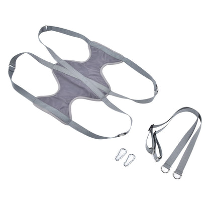 Pet Grooming Hammock Breathable Soft M Size Hammock Restraint Bag for Dogs Cats Nail Clipper Bathing Teeth Ears CleaningGray - view 4