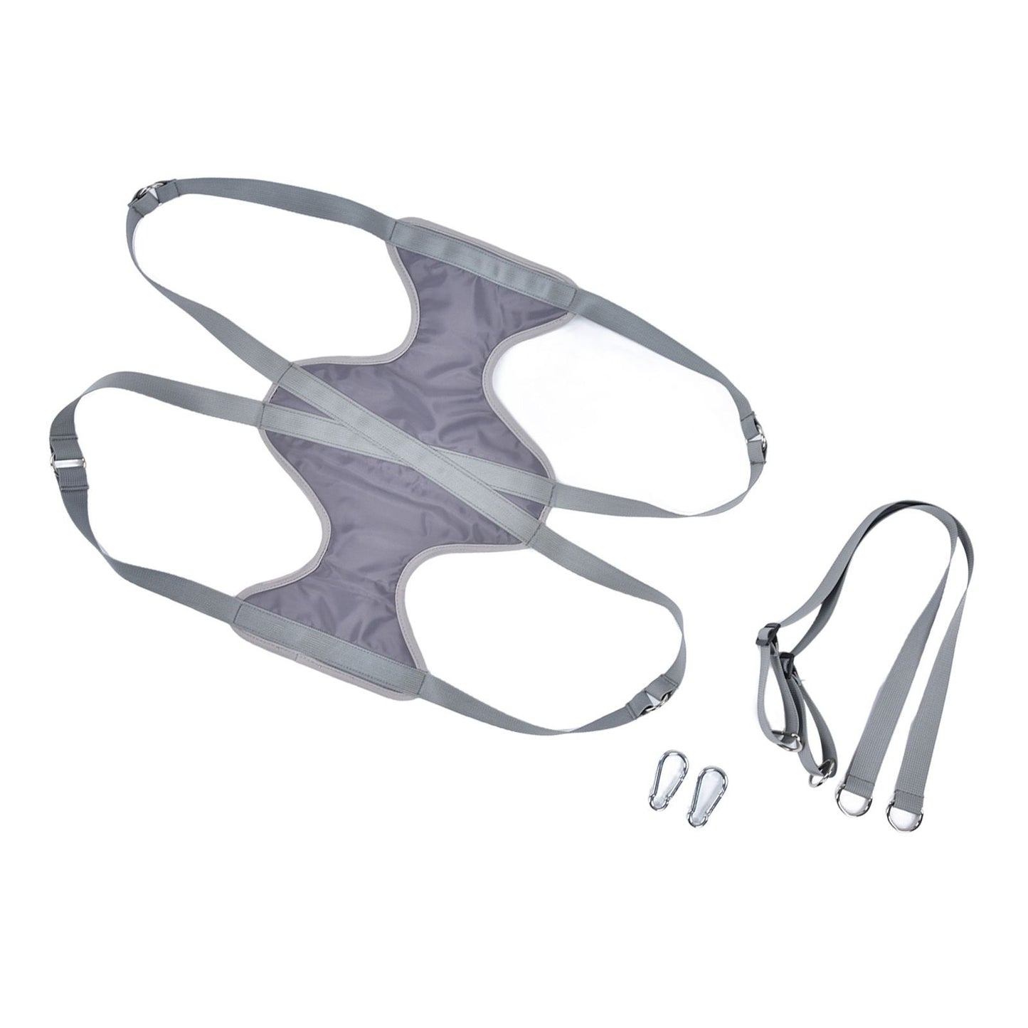 Pet Grooming Hammock Breathable Soft M Size Hammock Restraint Bag for Dogs Cats Nail Clipper Bathing Teeth Ears CleaningGray - view 6