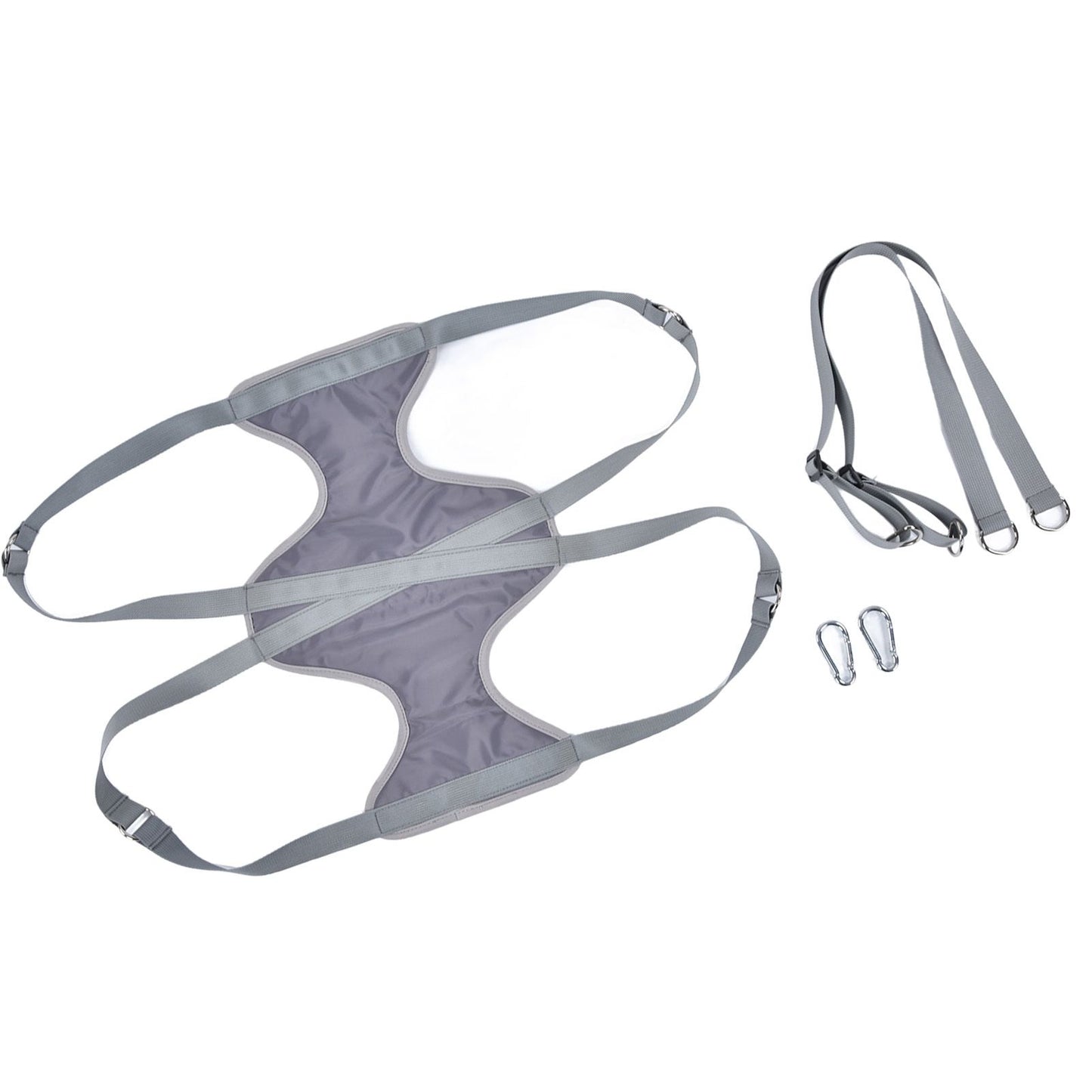 Pet Grooming Hammock Breathable Soft M Size Hammock Restraint Bag for Dogs Cats Nail Clipper Bathing Teeth Ears CleaningGray - view 7