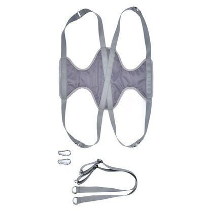Pet Grooming Hammock Breathable Soft M Size Hammock Restraint Bag for Dogs Cats Nail Clipper Bathing Teeth Ears CleaningGray - view 10