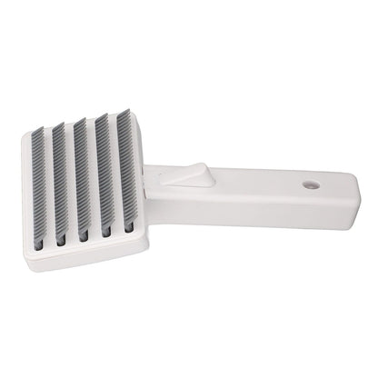 Dog Deshedding Brush Durable ABS Portable Comfortable Handle Body Massage Hair Scurf Removal Dog Brush for Dog Cat Pet - view 2