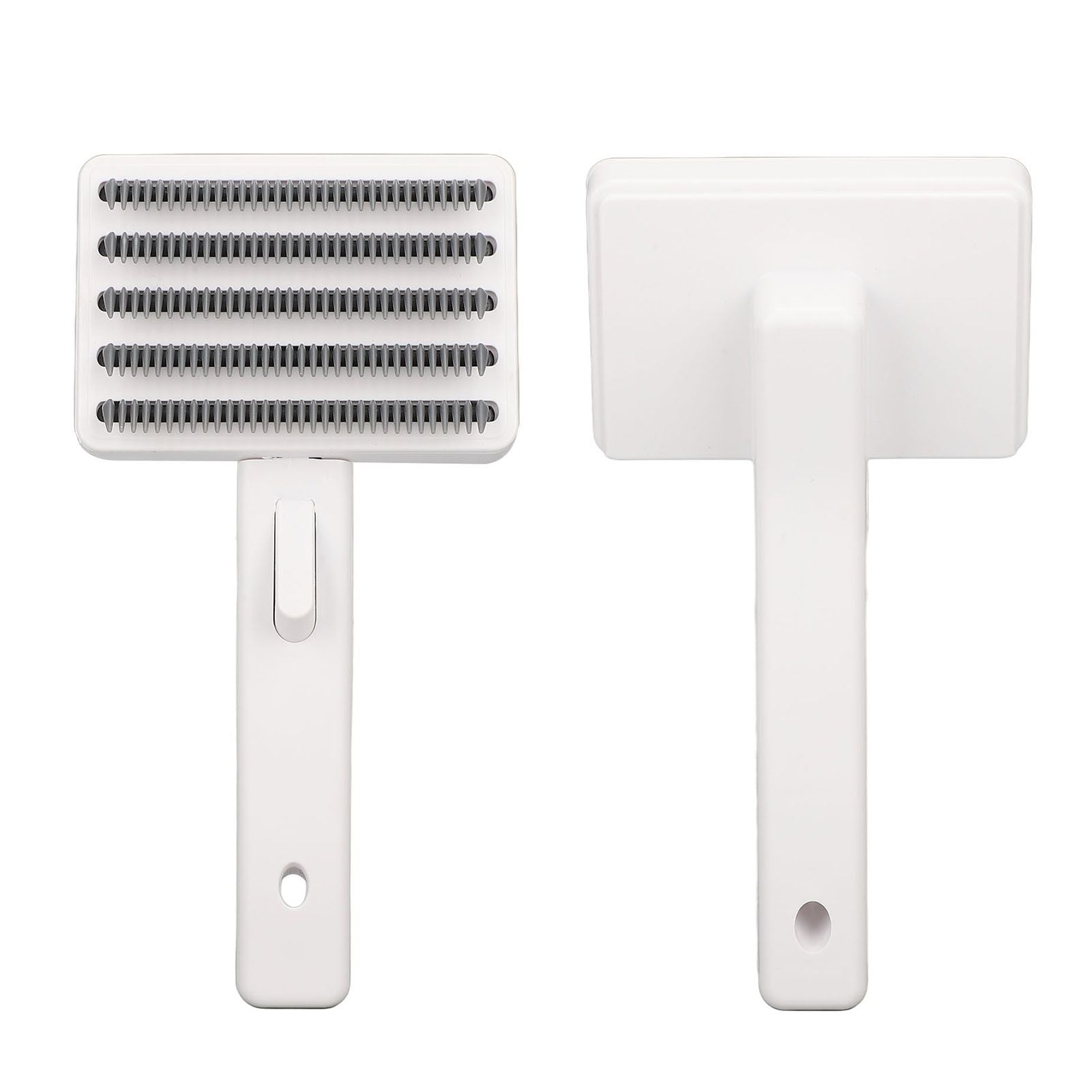 Dog Deshedding Brush Durable ABS Portable Comfortable Handle Body Massage Hair Scurf Removal Dog Brush for Dog Cat Pet - view 3