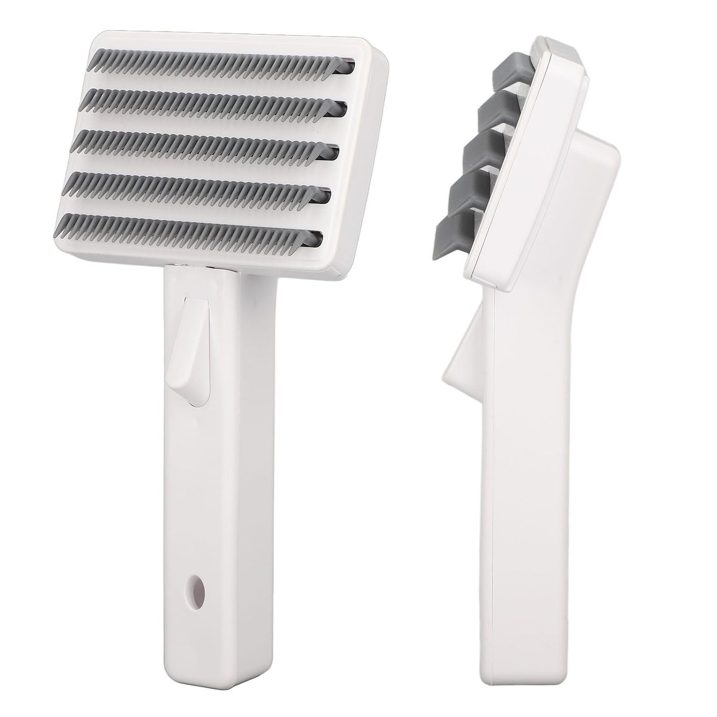 Dog Deshedding Brush Durable ABS Portable Comfortable Handle Body Massage Hair Scurf Removal Dog Brush for Dog Cat Pet - view 4