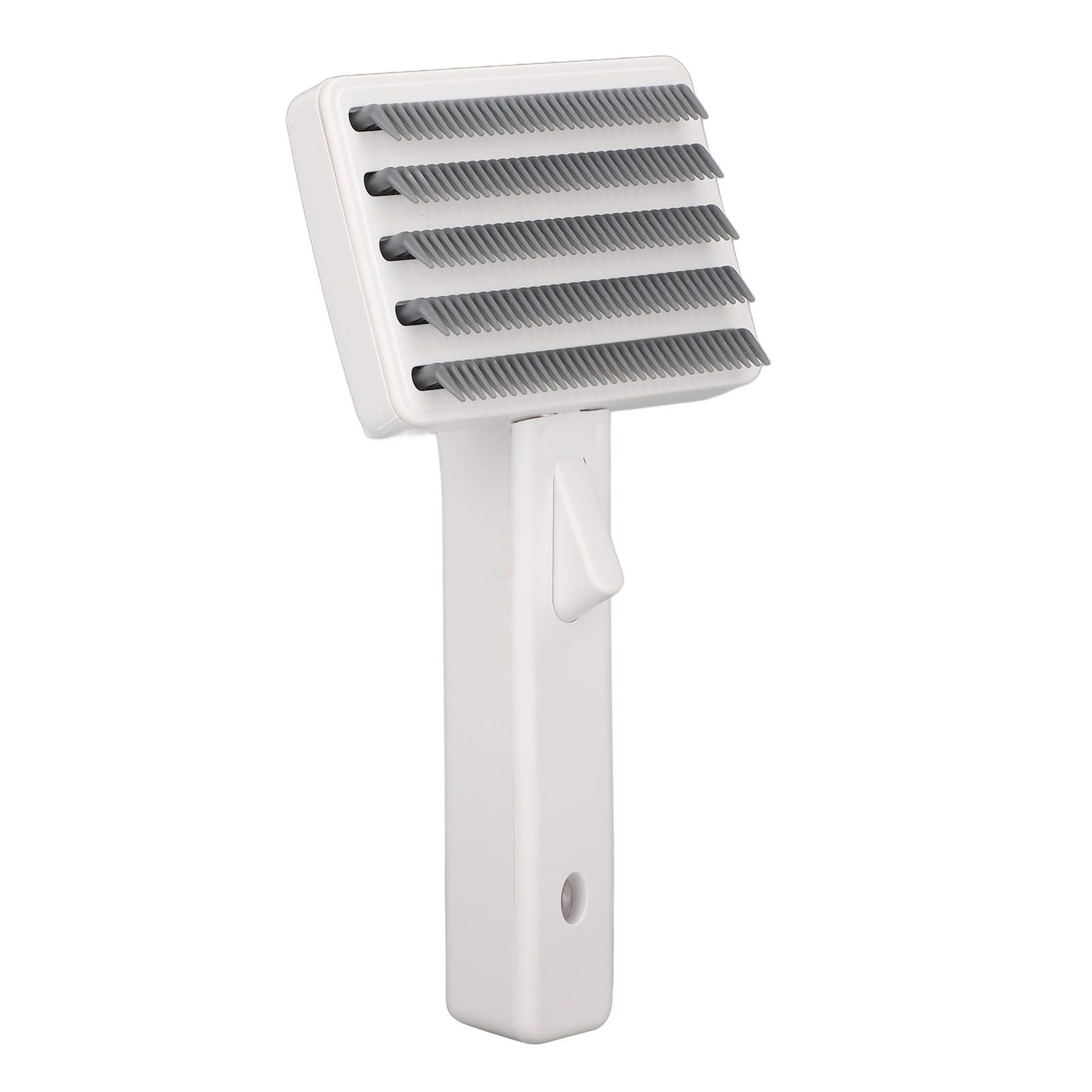 Dog Deshedding Brush Durable ABS Portable Comfortable Handle Body Massage Hair Scurf Removal Dog Brush for Dog Cat Pet - view 6