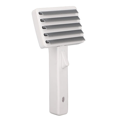 Dog Deshedding Brush Durable ABS Portable Comfortable Handle Body Massage Hair Scurf Removal Dog Brush for Dog Cat Pet - view 6