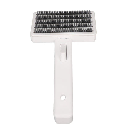 Dog Deshedding Brush Durable ABS Portable Comfortable Handle Body Massage Hair Scurf Removal Dog Brush for Dog Cat Pet - view 7