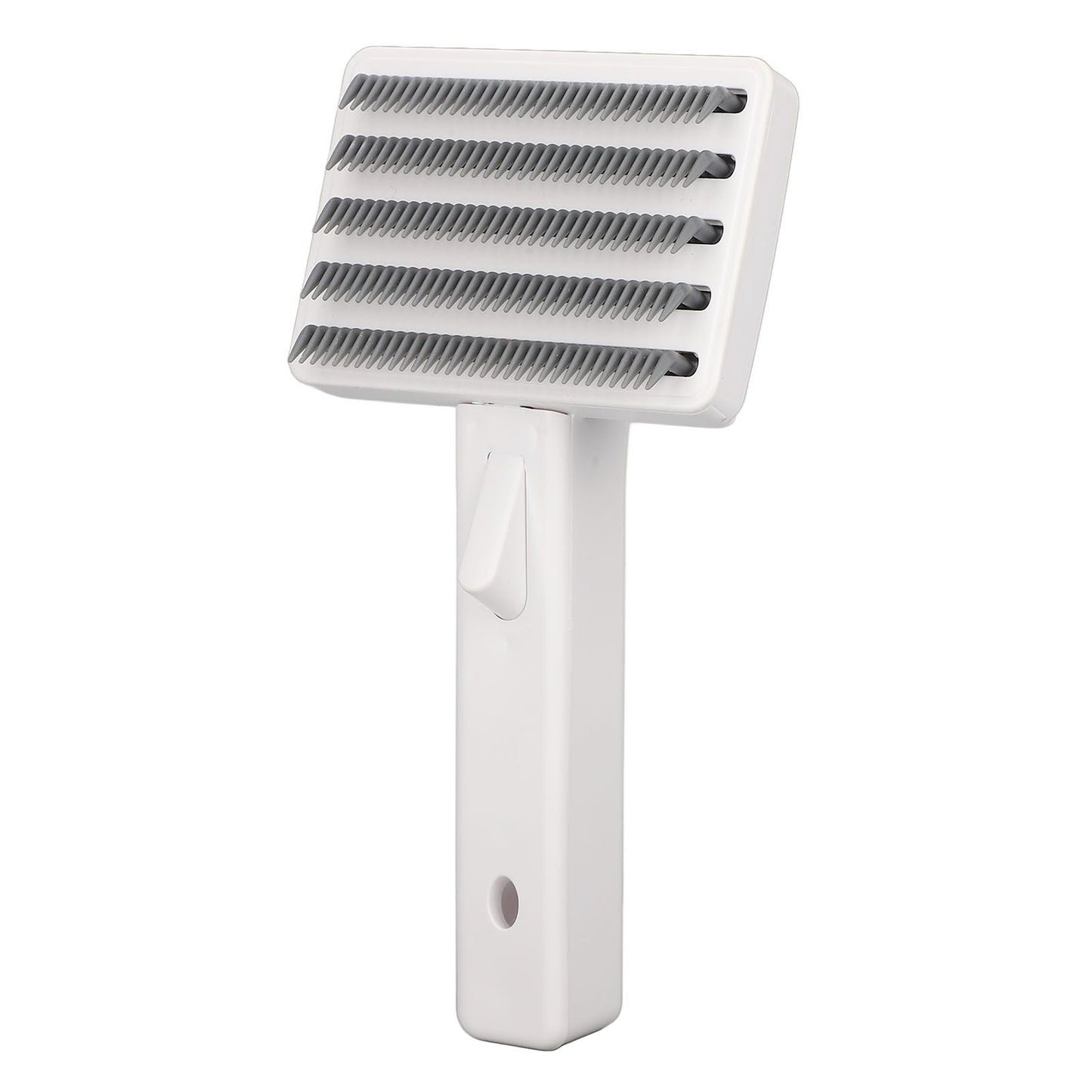 Dog Deshedding Brush Durable ABS Portable Comfortable Handle Body Massage Hair Scurf Removal Dog Brush for Dog Cat Pet - view 8