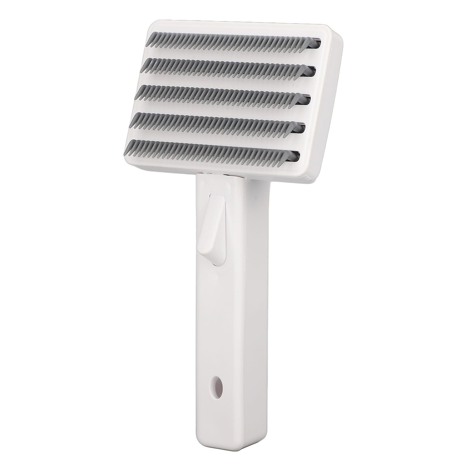Dog Deshedding Brush Durable ABS Portable Comfortable Handle Body Massage Hair Scurf Removal Dog Brush for Dog Cat Pet - view 8