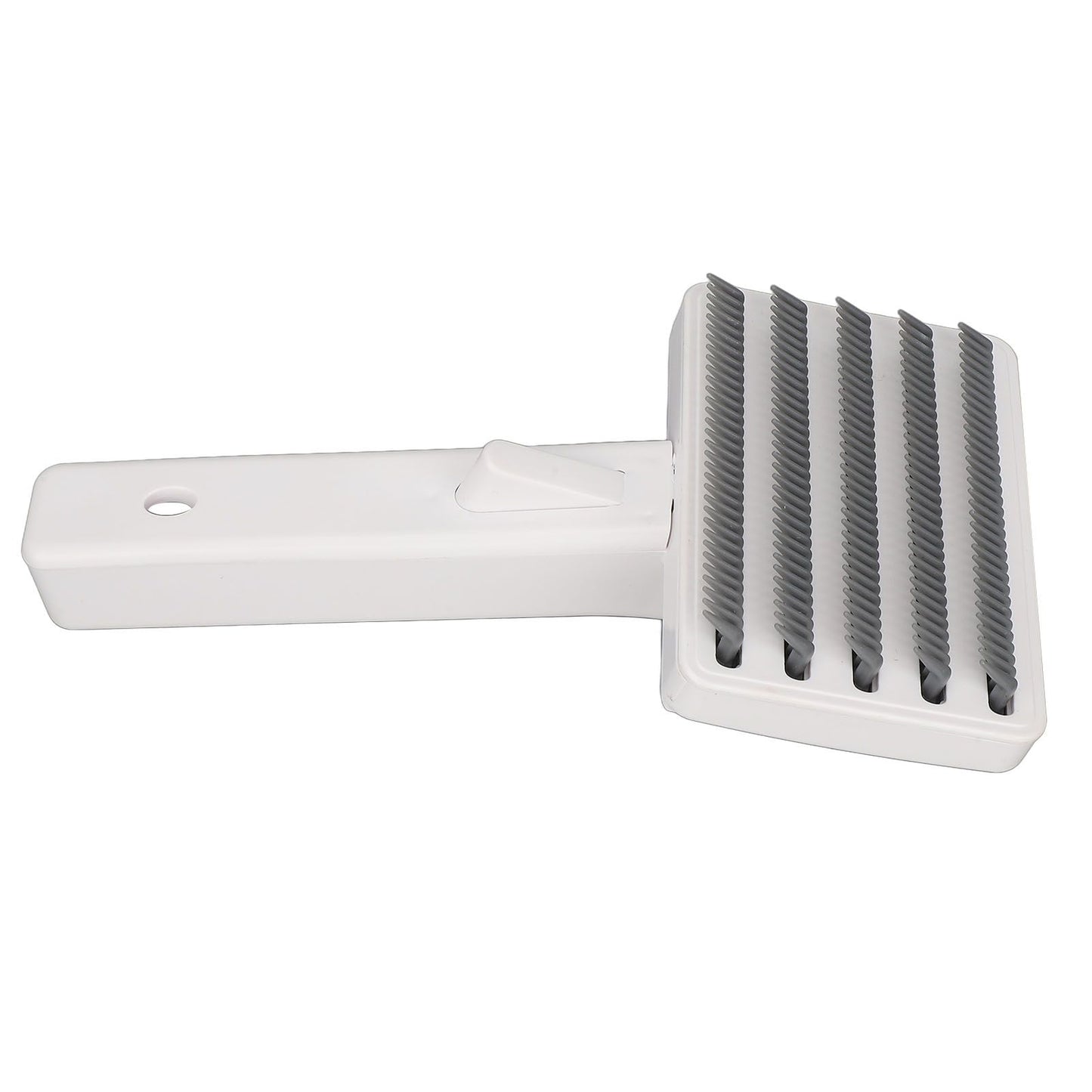 Dog Deshedding Brush Durable ABS Portable Comfortable Handle Body Massage Hair Scurf Removal Dog Brush for Dog Cat Pet - view 9