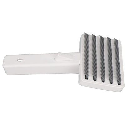 Dog Deshedding Brush Durable ABS Portable Comfortable Handle Body Massage Hair Scurf Removal Dog Brush for Dog Cat Pet - view 9