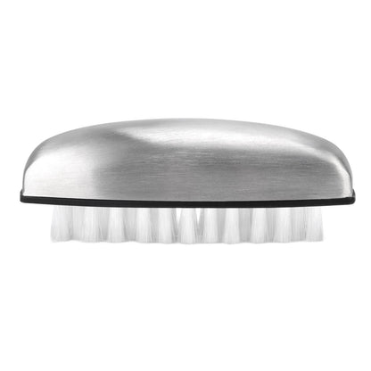 Fruit Vegetable Cleaning Brush 304 Stainless Steel Nylon Wool Multifunction Finger Nail Brush for Kitchen