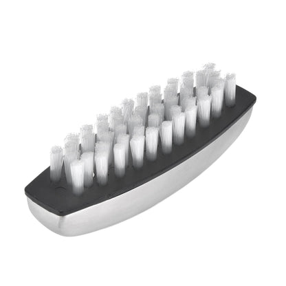 Fruit Vegetable Cleaning Brush 304 Stainless Steel Nylon Wool Multifunction Finger Nail Brush for Kitchen - view 3