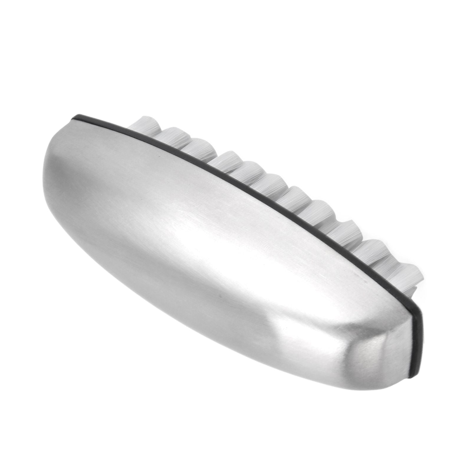 Fruit Vegetable Cleaning Brush 304 Stainless Steel Nylon Wool Multifunction Finger Nail Brush for Kitchen - view 6