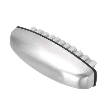Fruit Vegetable Cleaning Brush 304 Stainless Steel Nylon Wool Multifunction Finger Nail Brush for Kitchen - view 6