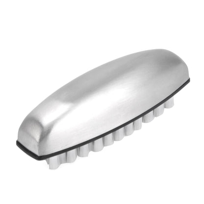 Fruit Vegetable Cleaning Brush 304 Stainless Steel Nylon Wool Multifunction Finger Nail Brush for Kitchen - view 7