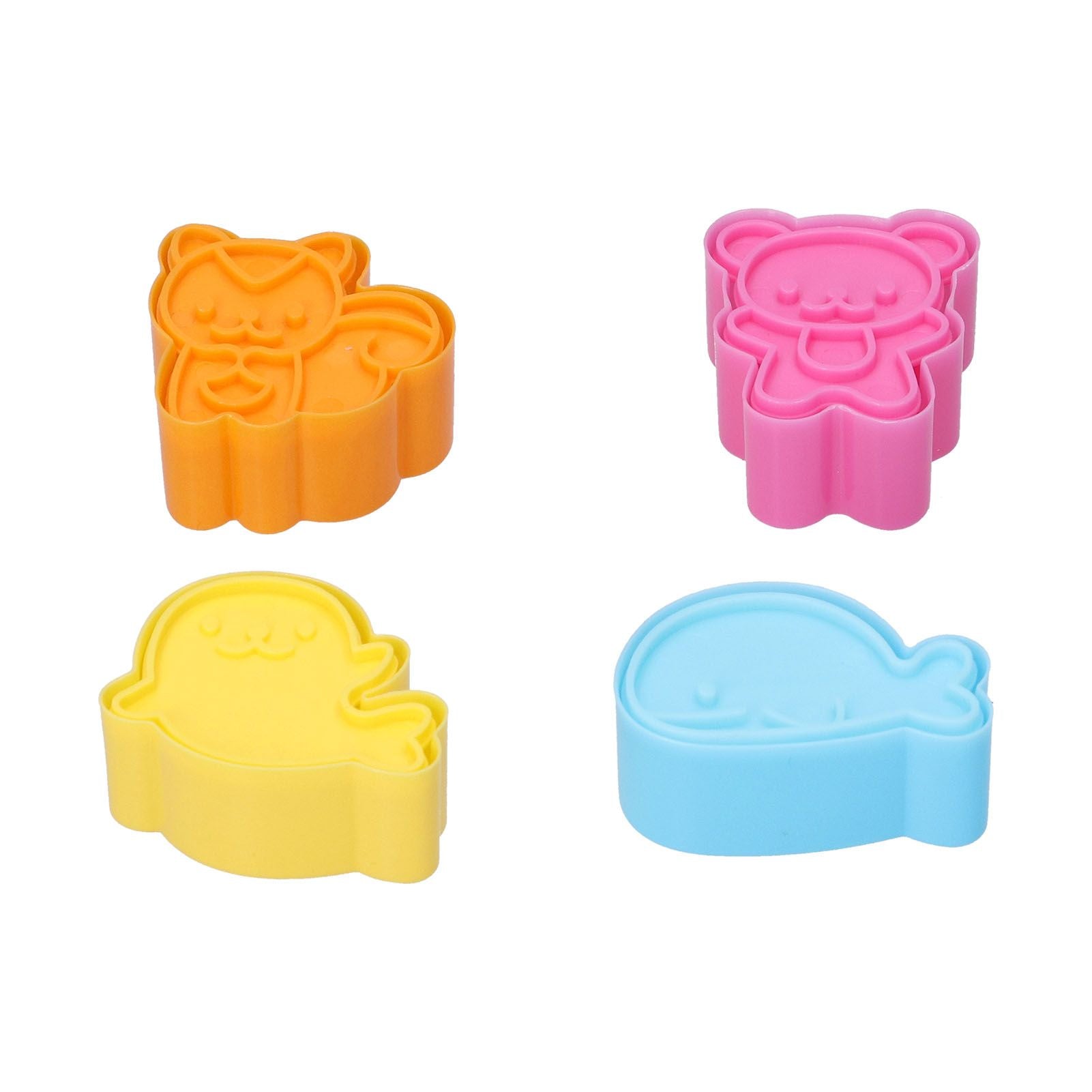 Mini Animal Sandwichs Stamper Food Grade Safe Non Toxic Easy to Use Mini Animal Cookies Mold - view 4