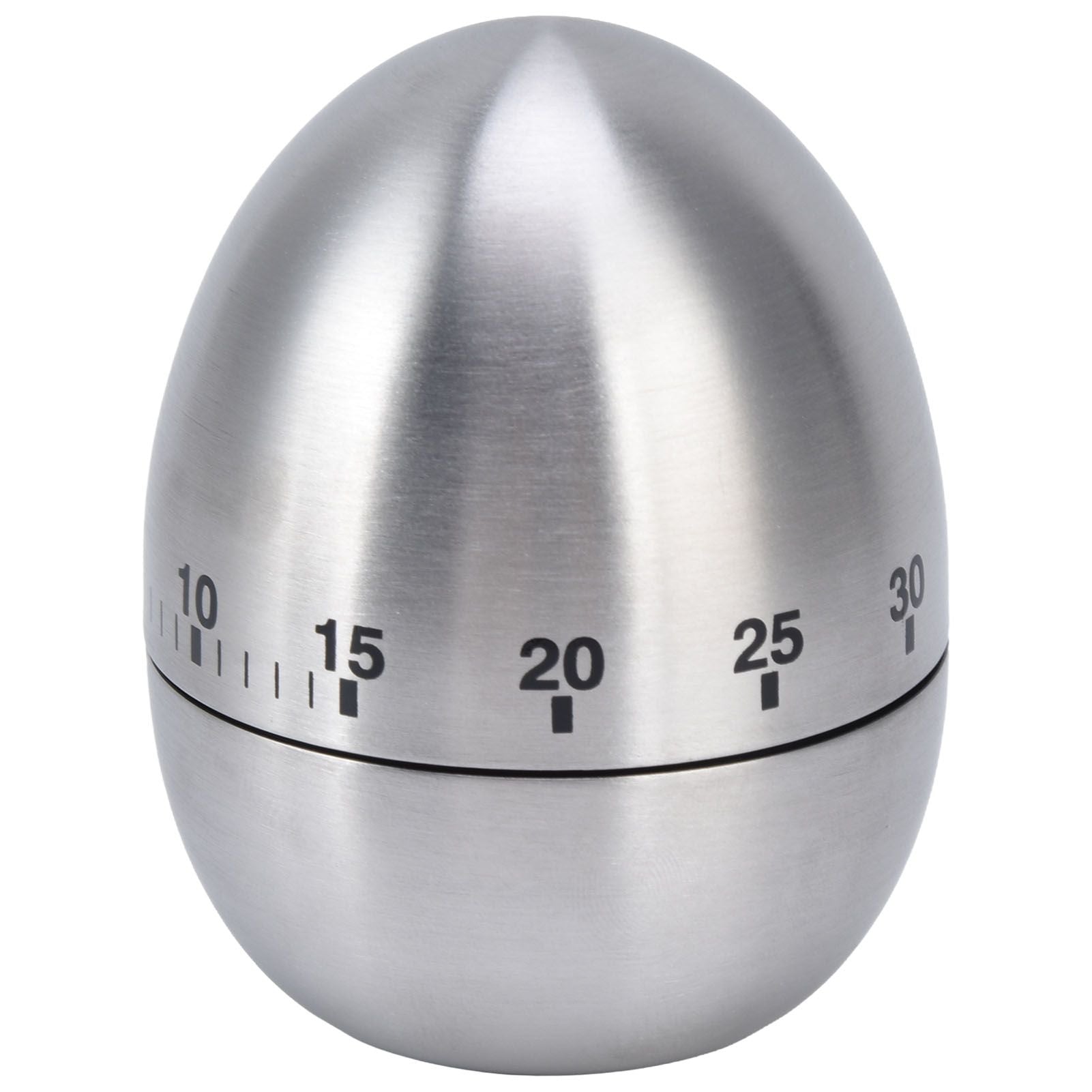 Cooking Timer Egg Shaped Clear Scale Design Manual Mechanical 60 Minutes Kitchen Baking Timing Reminder - view 2