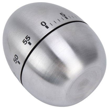 Cooking Timer Egg Shaped Clear Scale Design Manual Mechanical 60 Minutes Kitchen Baking Timing Reminder - view 6