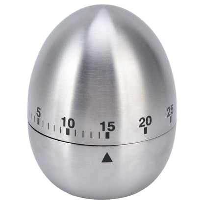 Cooking Timer Egg Shaped Clear Scale Design Manual Mechanical 60 Minutes Kitchen Baking Timing Reminder - view 9
