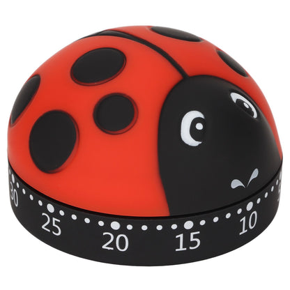 Kitchen Timer Ladybug Look 70db Alert Practical Stainless Steel Cooking Timer for Kitchen Cooking Homework Running - view 6